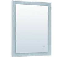 Зеркало Aquanet Алассио new 9085 с LED подсветкой, 900х850x32 мм, сенсорный выключатель 00249346
