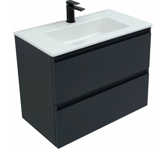 Тумба под раковину ALLEN BRAU Eclipse 80 anthracite matt 1.E1002.AM 00273946