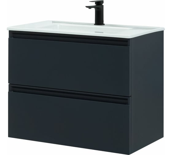 Тумба под раковину ALLEN BRAU Eclipse 80 anthracite matt 1.E1002.AM 00273946