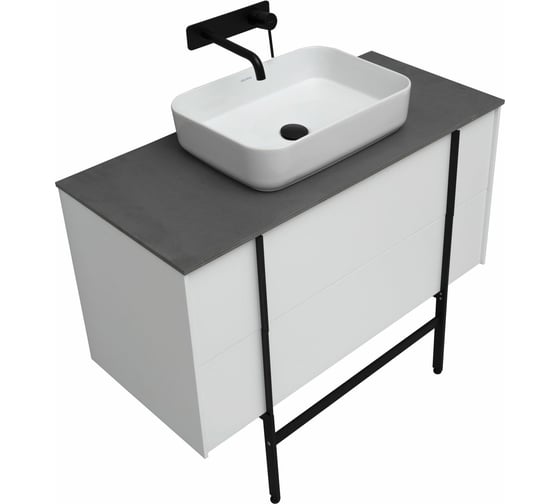 Тумба под раковину ALLEN BRAU Reality 100 white matt 1.32007.WM 00274398