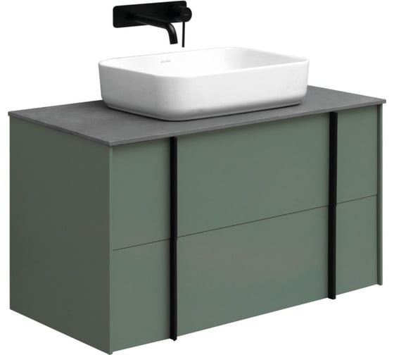 Тумба под раковину ALLEN BRAU Reality 90 cement grey matt 1.32006.CGM 00274395