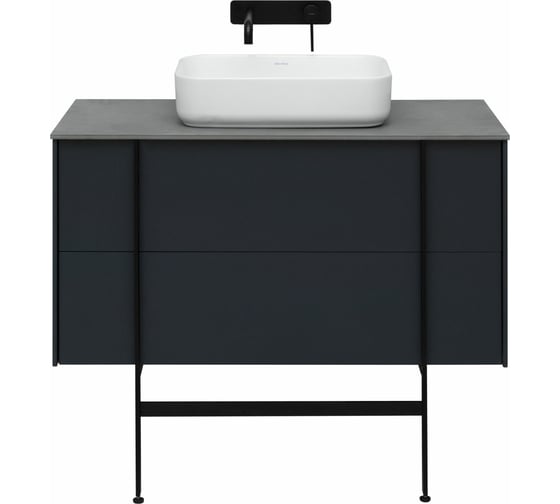 Тумба под раковину ALLEN BRAU Reality 100 anthracite matt 1.32007.AM 00274399