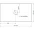 Столешница ALLEN BRAU Reality 1.32023.G-S 80 grey structure 00274556 5