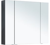 Зеркальный шкаф Aquanet Алвита new 100 антрацит 00277543