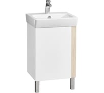 Тумба под раковину Акватон Кантри 50 белый, дуб верона 1A257801AHB20