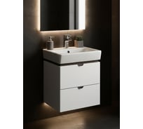 Тумба под раковину AQUATON Скай PRO 60 белый глянец 1A238201SY010