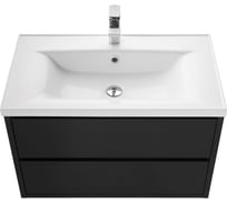 Тумба под раковину AQUATON Римини 80 черный 1A138301RN950