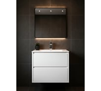 Тумба под раковину AQUATON Римини 60 белый глянец NEW 1A226601RN010