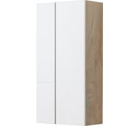 Навесной шкаф AQUATON Мишель дуб эндгрейн, белый 1A243903MIX40