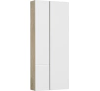 Навесной шкаф AQUATON модуль Мишель 43 дуб эндгрейн, белый 1A244203MIX40