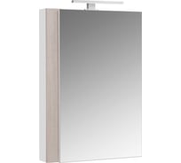 Зеркальный шкаф AQUATON Кантри 55 белый, дуб верона 1A257702AHB20