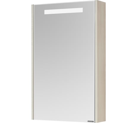 Зеркальный шкаф AQUATON Верди PRO 50 белый, ясень фабрик 1A195802VDAV0