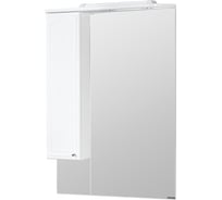Зеркальный шкаф AQUATON Майами 75 левый белый 1A047502MM01L