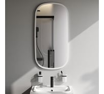 Зеркало AM.PM сложной формы, с контурной LED-подсветкой, ИК- сенсором, вытянутое, 55x100 см M8FMOX0551WGH