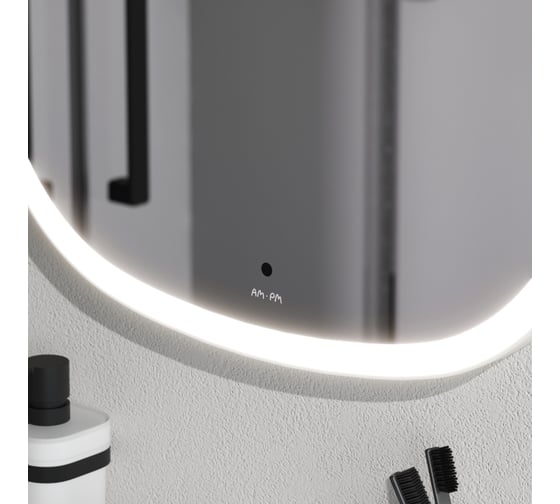 Зеркало AM.PM сложной формы, с контурной LED-подсветкой, ИК- сенсором, вытянутое, 55x100 см M8FMOX0551WGH