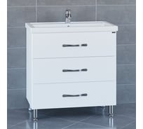 Тумба для умывальника СаНта Виктория 80 напольная ум. Фостер 80 700129N