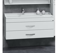 Тумба для умывальника СаНта Виктория 120 подвесная ум Сириус 120 литой мрамор 700138N