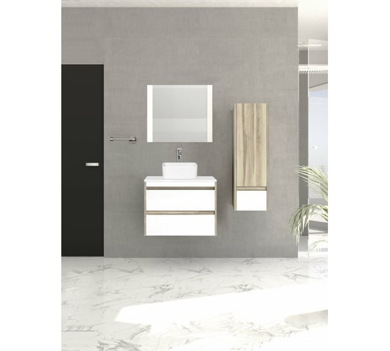 Зеркало Style Line "Монако" 60*70, Ориноко/бел лакобель , ЛС-00000624