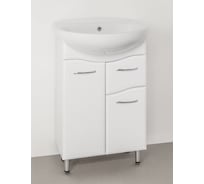 Тумба Style Line Волна 11 (1 ящ.) под умывальник Антик 55, ЛС-00000098