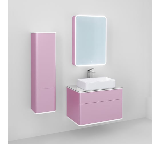Подвесная тумба Jorno Pastel 80 Pas.01.82/P/PI