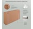 Подвесной шкаф ИТАНА Сity 60 600x150x900 Белый глянец 4627189087798 17