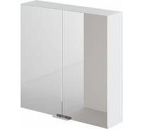 Зеркальный шкаф ИТАНА Сity 60 600x150x600 Белый глянец 4627189087774