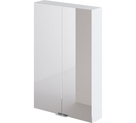 Зеркальный шкаф ИТАНА Сity 60 600x150x900 Белый глянец 4627189087804