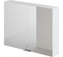 Зеркальный шкаф ИТАНА Сity 80 800x150x600 Белый глянец 4627189087828