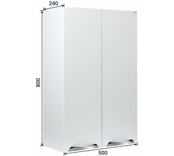 Шкаф Doratiz Афина 50 белый 2712.395