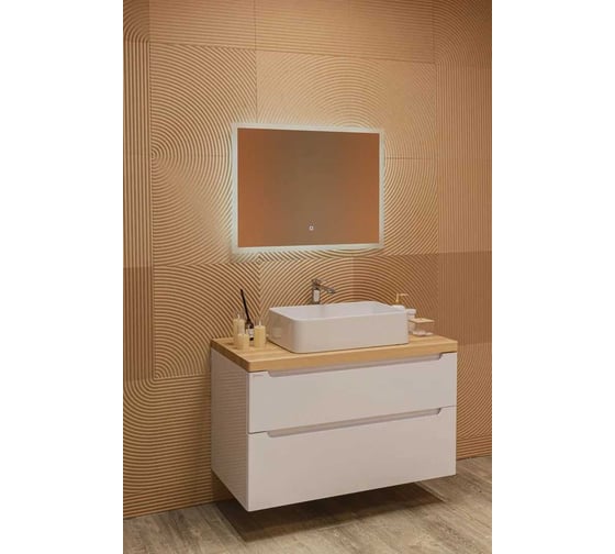 Зеркало Silver-Mirrors Norma - Lite 800x600 открытая подсветка, сенсорный выключатель LED-00002595