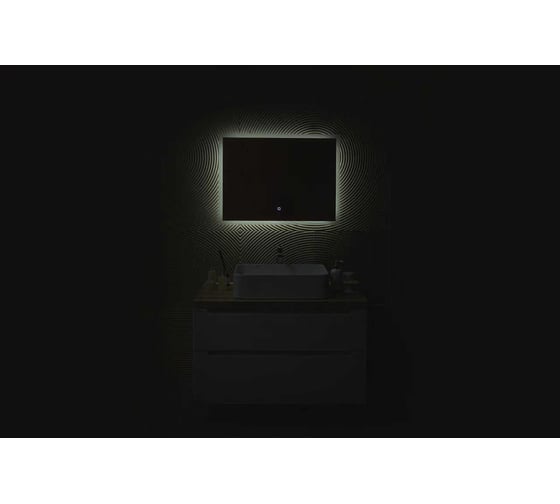 Зеркало Silver-Mirrors Norma - Lite 800x600 открытая подсветка, сенсорный выключатель LED-00002595
