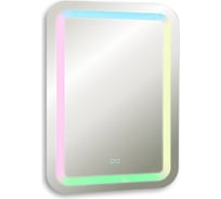 Зеркало MIXLINE "Мальта" RGB 550х800 (ШВ) сенсорный выключатель, МУЛЬТИ-ЦВЕТ 550382