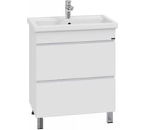 Тумба для умывальника СаНта Марс 70 напольная, 2 ящика,под умывальник Фостер 70 700293