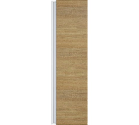 Шкаф-пенал для ванной комнаты uperwood Barsa 35х28х120 см, подвесной, белый/дуб сонома 293020529