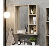 Зеркальный шкаф Onika Тимбер 70 дуб сонома, универсальный 207045