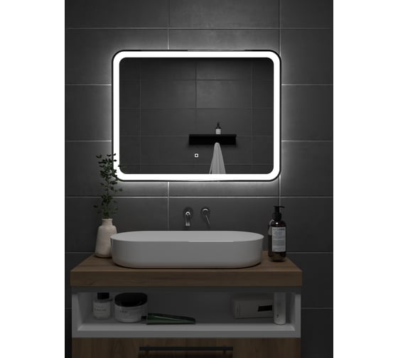 Зеркало Onika Магна 80 с LED подсветкой 208096 1