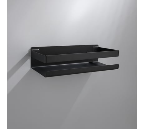 Полка SHIMIZU 20 см black SH-01