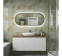 Зеркало с подсветкой Art&Max Bari 500x1200 AM-Bar-500-1200-DS-F