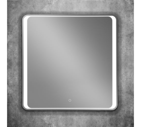 Зеркало с подсветкой Art&Max Elegant 800x800 AM-Ele-800-800-DS-F