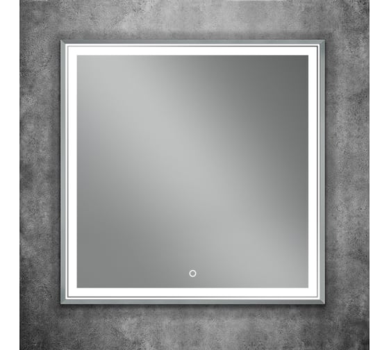 Зеркало с подсветкой Art&Max Zoe 800x800 AM-Zoe-800-800-DS-F