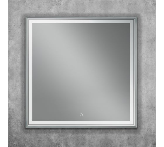 Зеркало с подсветкой Art&Max Zoe 800x800 AM-Zoe-800-800-DS-F
