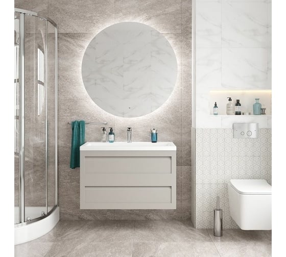 Зеркало с подсветкой Art&Max Sanremo AM-San-1000-DS-F