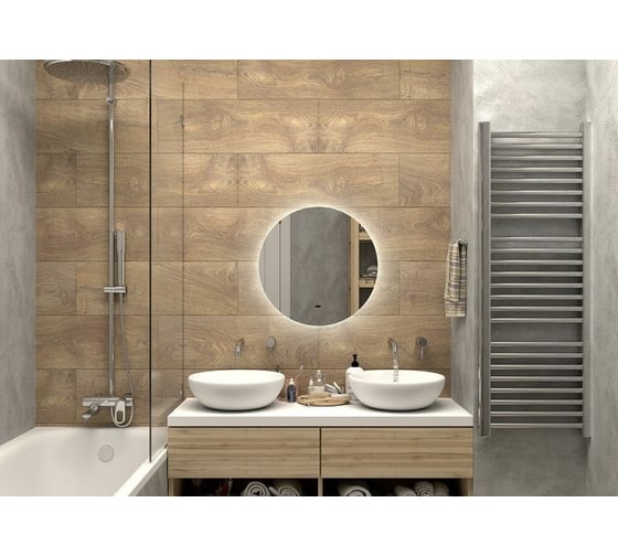 Зеркало с подсветкой Art&Max Sanremo AM-San-550-DS-F
