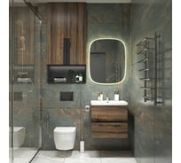 Зеркало с подсветкой Art&Max Forli 650x800 AM-For-650-800-DS-F