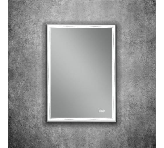 Зеркало с подсветкой и подогревом Art&Max Firenze 500x700 AM-Fir-500-700-DS-F-H