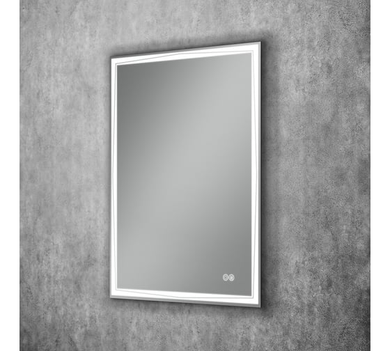 Зеркало с подсветкой и подогревом Art&Max Firenze 500x700 AM-Fir-500-700-DS-F-H