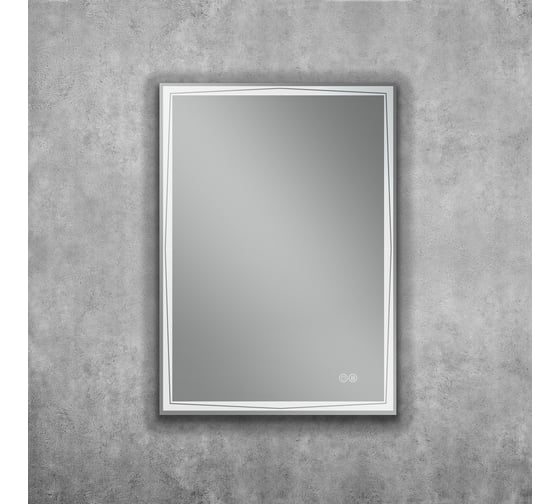 Зеркало с подсветкой и подогревом Art&Max Firenze 500x700 AM-Fir-500-700-DS-F-H