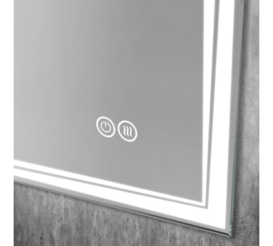 Зеркало с подсветкой и подогревом Art&Max Firenze 500x700 AM-Fir-500-700-DS-F-H