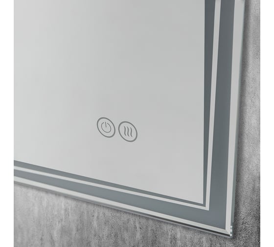 Зеркало с подсветкой и подогревом Art&Max Firenze 500x700 AM-Fir-500-700-DS-F-H