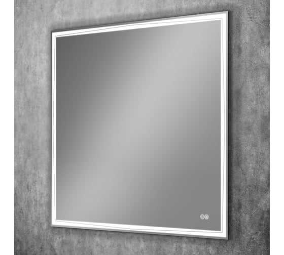 Зеркало с подсветкой и подогревом Art&Max Firenze 800x800 AM-Fir-800-800-DS-F-H